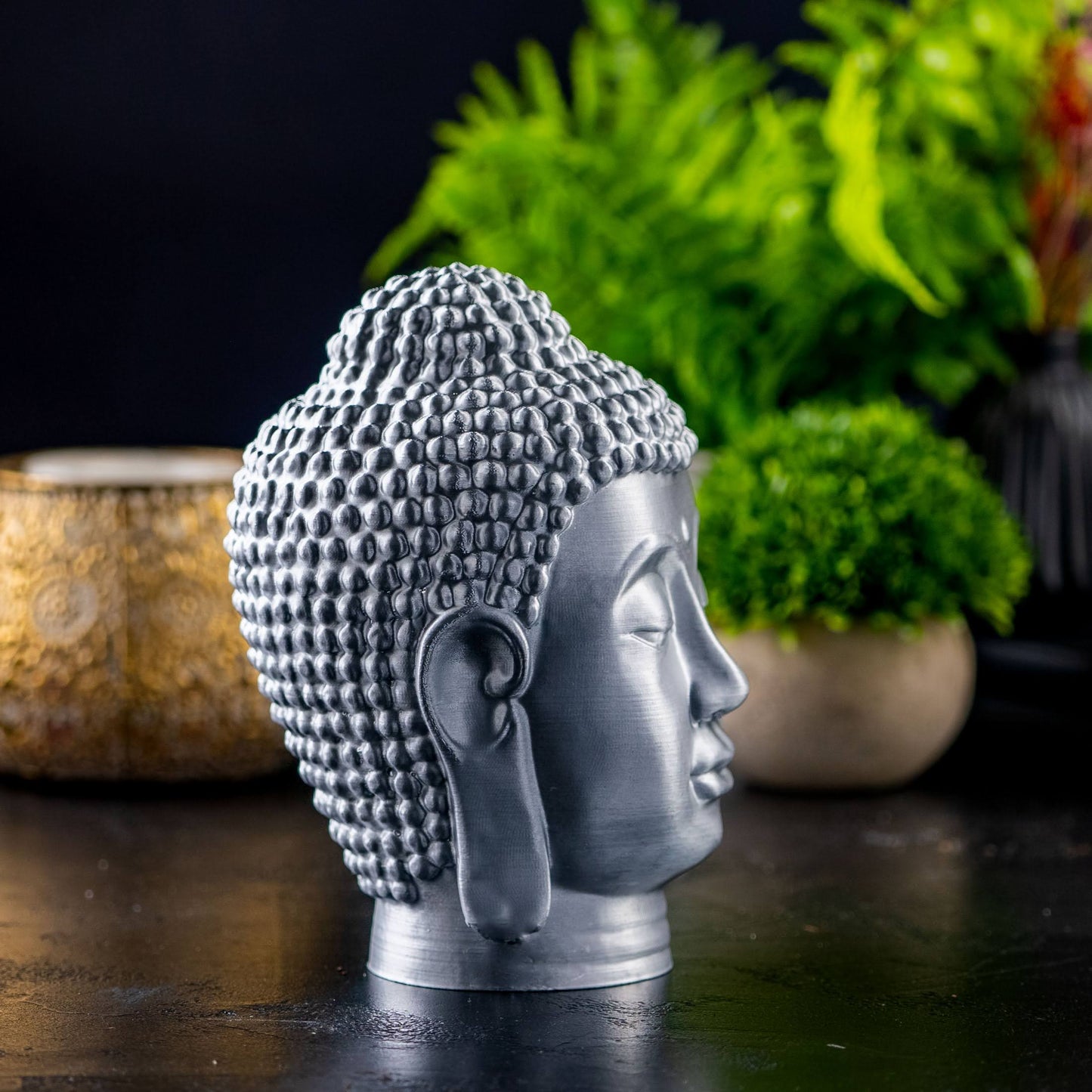 XXl Buddha Kopf Deko